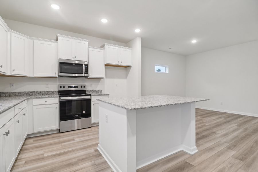 Furnished interior view inside a new home in Providence Station at Trolley Run, Aiken (Image 4). Furnished interior view inside a new home in Providence Station at Trolley Run, Aiken (Image 4).