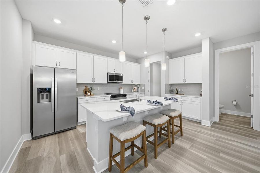 Furnished interior view inside a new home in , Wesley Chapel (Image 7).