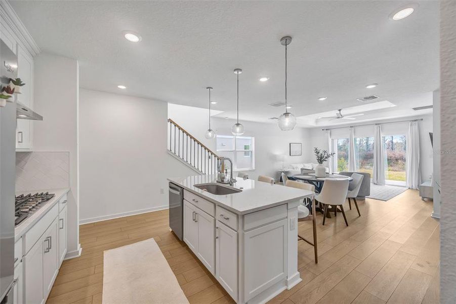 Furnished interior view inside a new home in , Zephyrhills (Image 6).