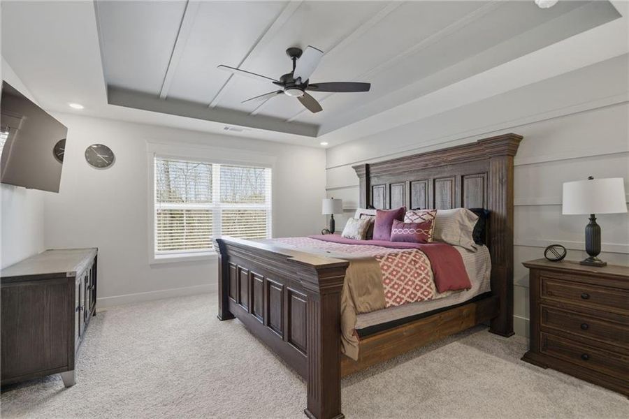 Furnished interior view inside a new home in , Gainesville (Image 9).
