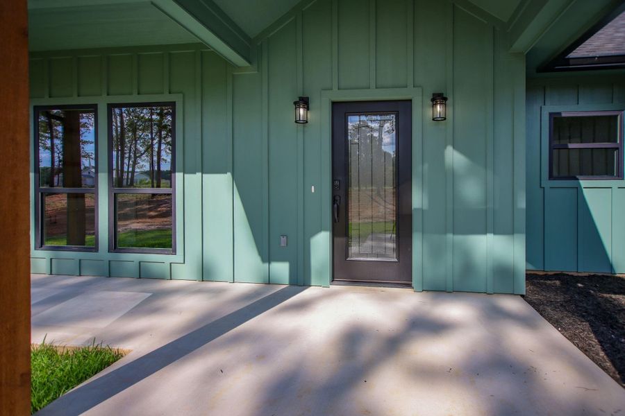 Exterior details and patio area of a home in , Huntington (Image 2).