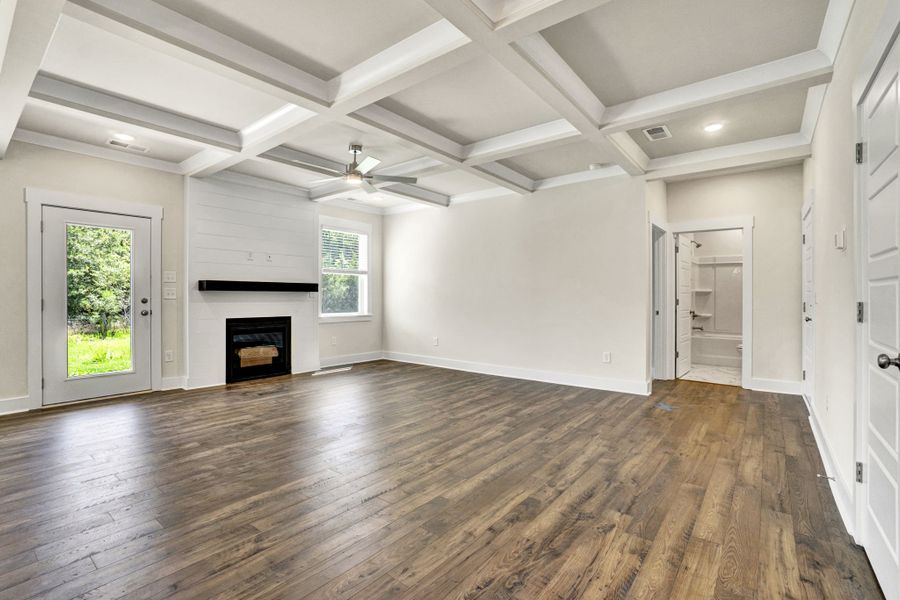 Spacious, unfurnished interior of a new home in Foxbank, Gray Court (Image 35). Spacious, unfurnished interior of a new home in Foxbank, Gray Court (Image 35).