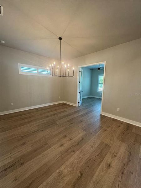 Spacious, unfurnished interior of a new home in Laureate Village, Newberry (Image 36).