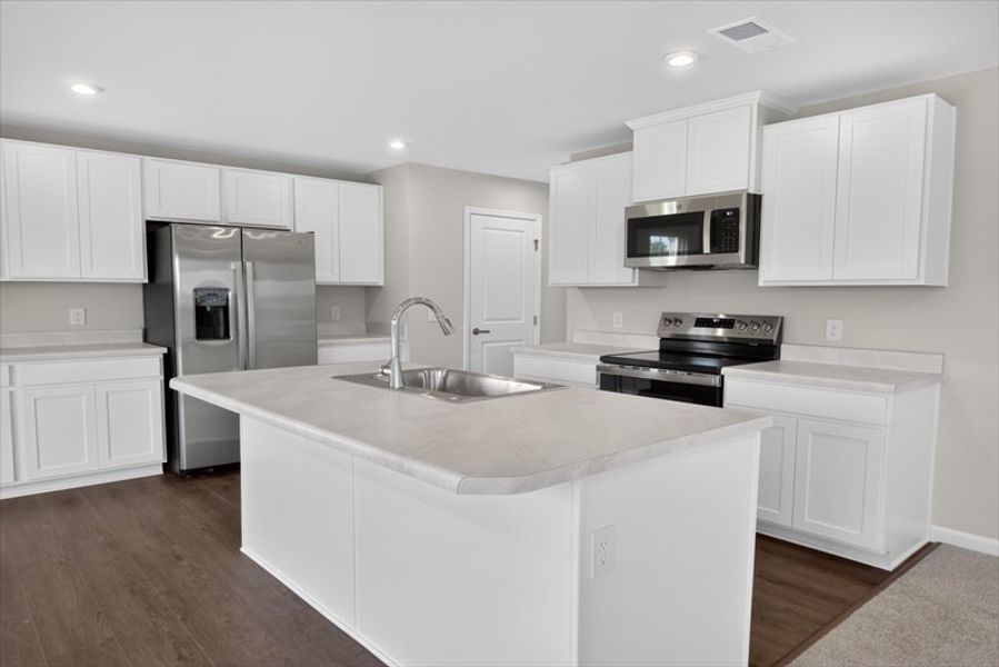 Furnished interior view inside a new home in Everly, Spartanburg (Image 4).