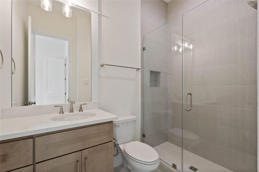 Furnished interior view inside a new home in Chapel Bend, Montgomery (Image 36).