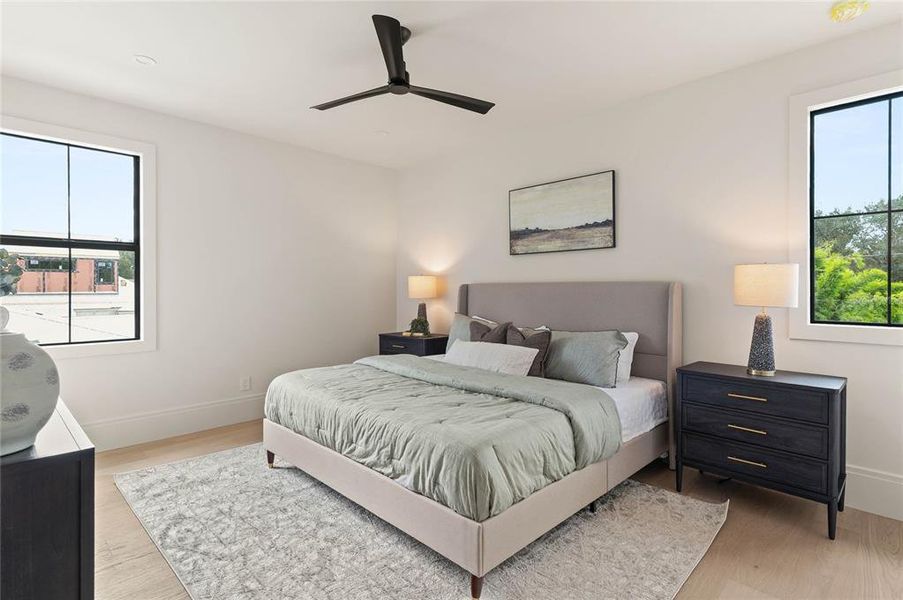 Furnished interior view inside a new home in , Orlando (Image 49).