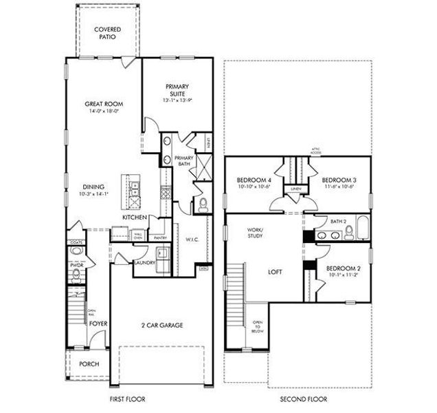 2D floor plan layout of this home in , Lawrenceville, GA (Image 2). 2D floor plan layout of this home in , Lawrenceville, GA (Image 2).