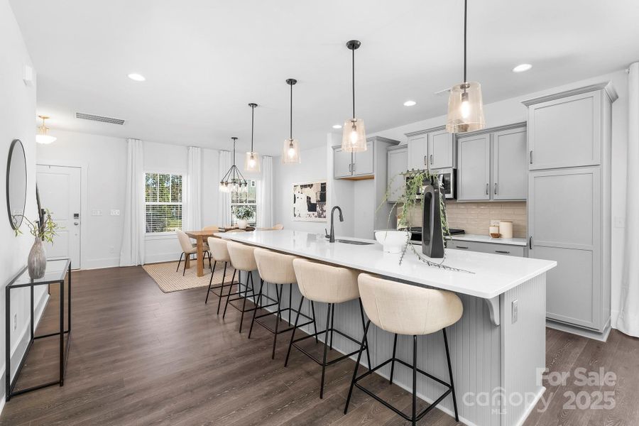 Furnished interior view inside a new home in Stonebridge Fairways, Monroe (Image 16).