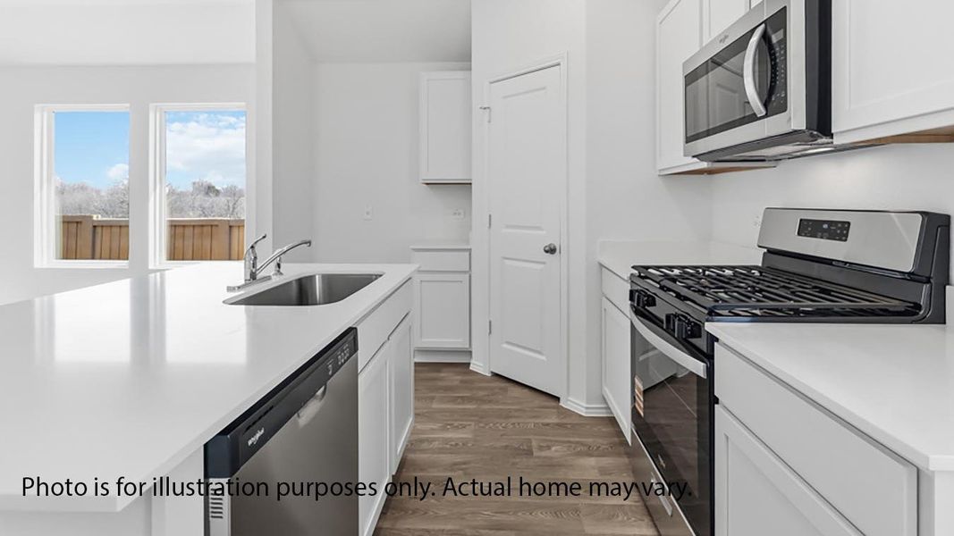 Furnished interior view inside a new home in Marigold, Kyle (Image 5).