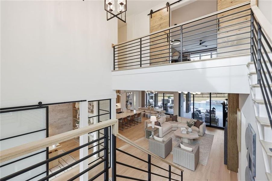 Furnished interior view inside a new home in , Gainesville (Image 43).