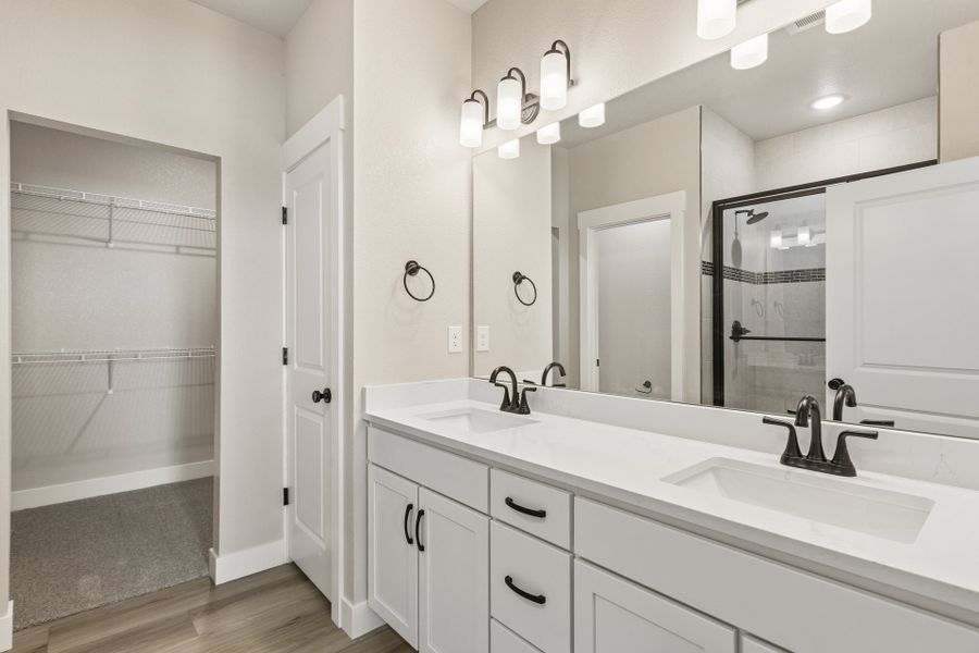 Furnished interior view inside a new home in Northfield at Old Town, Fort Collins (Image 5).