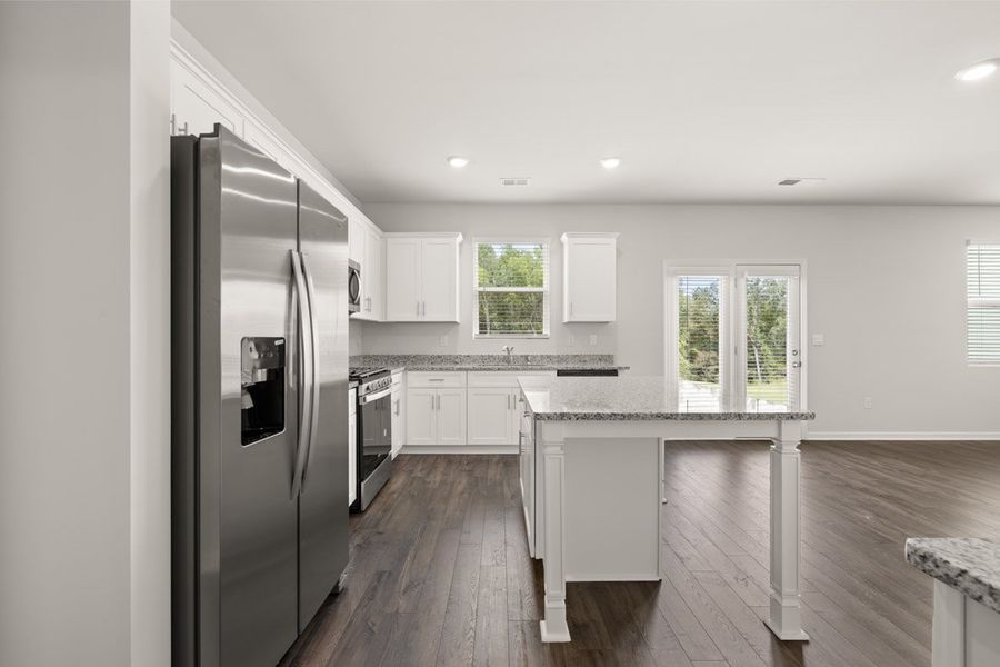 Representative furnished interior of a home built from the Mansfield by D.R. Horton in Southwind Village, Evans (Image 6).