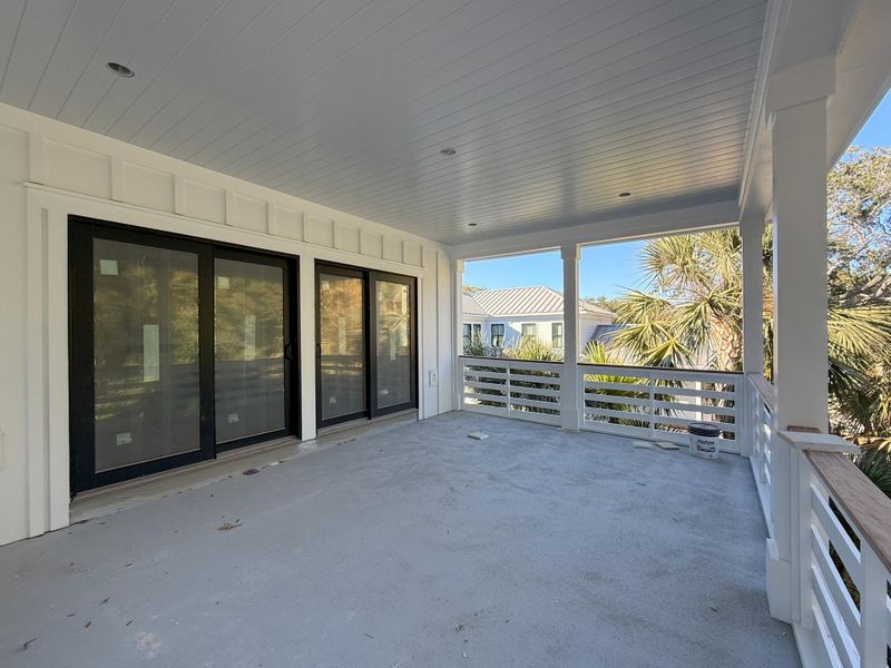 Exterior details and patio area of a home in , Isle Of Palms (Image 8).