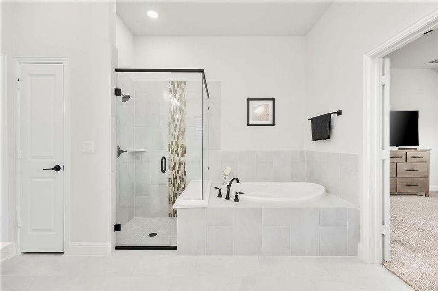 Furnished interior view inside a new home in , McLendon-Chisholm (Image 16).