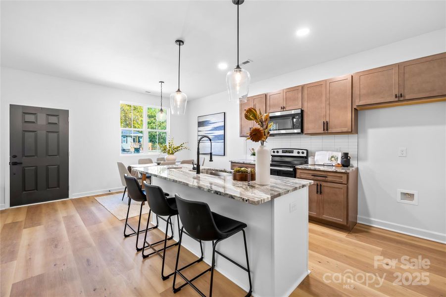 Furnished interior view inside a new home in , Rock Hill (Image 7). Furnished interior view inside a new home in , Rock Hill (Image 7).
