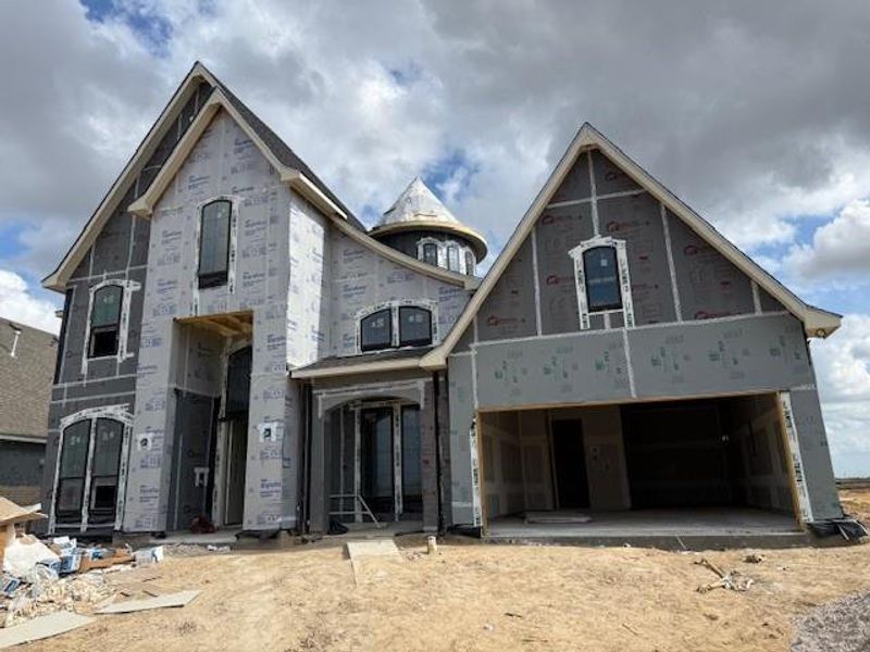 In-progress construction of a new home in Jubilee 45' 70', Hockley, TX (Image 12).