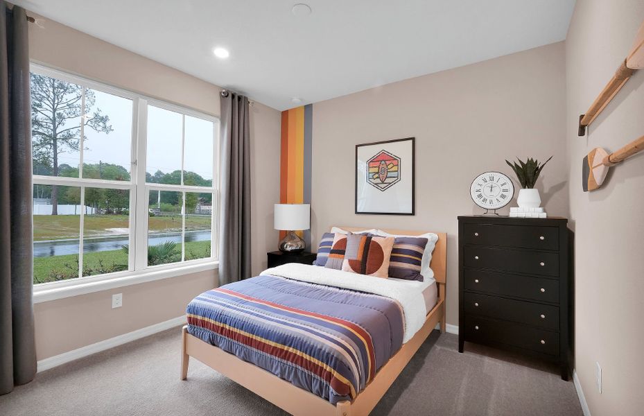 Furnished interior view inside a new home in Double Branch, Middleburg (Image 8).