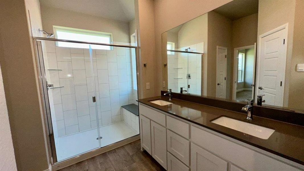 Furnished interior view inside a new home in Eagle Creek, Denton (Image 4). Furnished interior view inside a new home in Eagle Creek, Denton (Image 4).