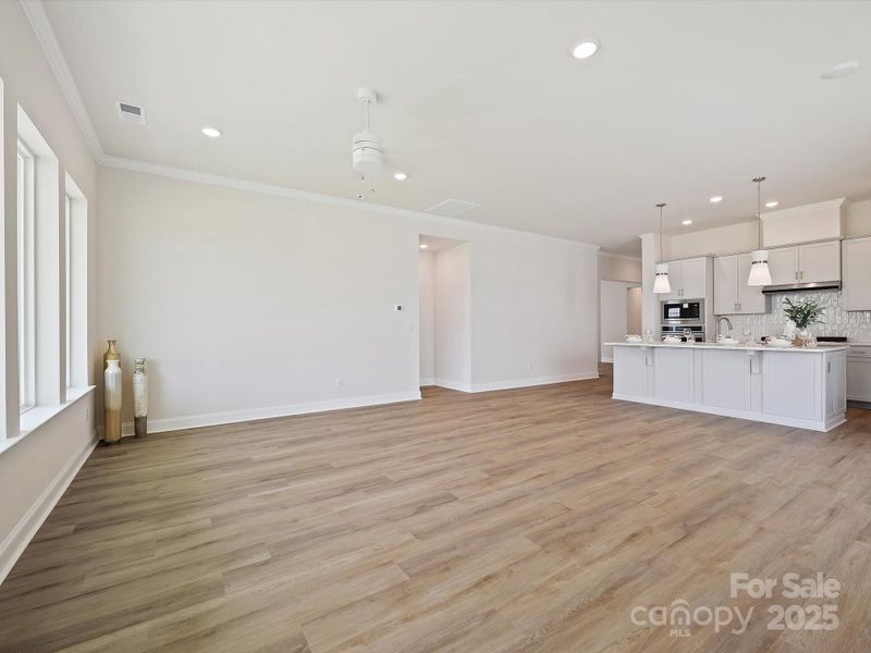 Spacious, unfurnished interior of a new home in Encore at Streamside - Classic Series, Waxhaw (Image 36).