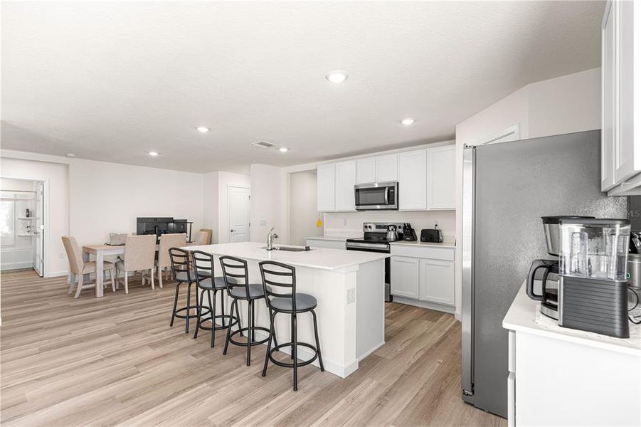 Furnished interior view inside a new home in , Wildwood (Image 9).