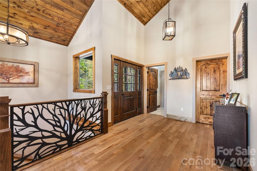 Furnished interior view inside a new home in , Waynesville (Image 27).