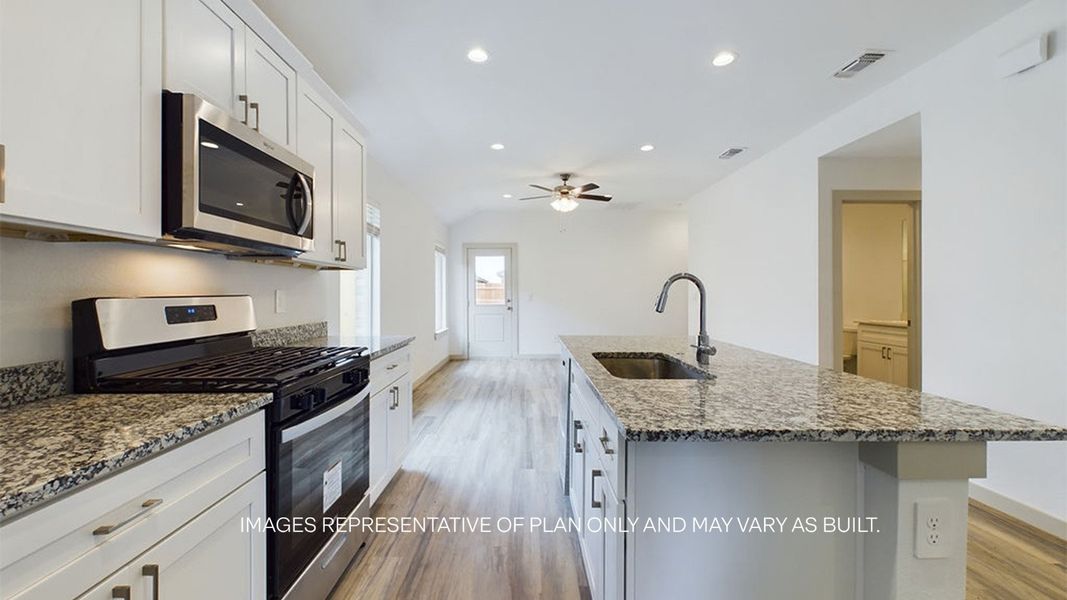 Furnished interior view inside a new home in Terra Vista, Lubbock (Image 4).