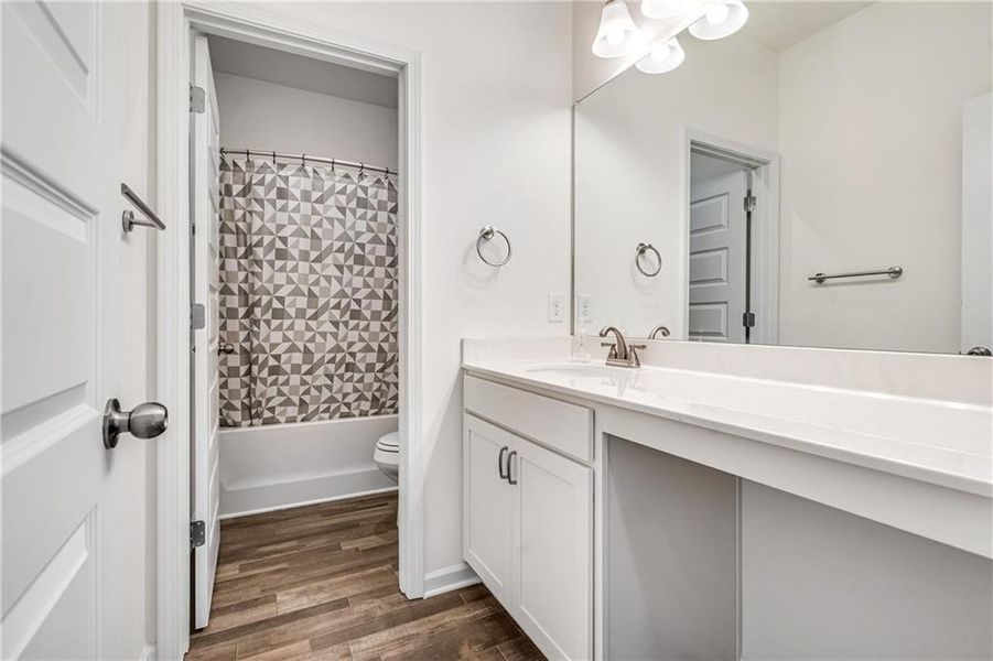 Furnished interior view inside a new home in , Dalton (Image 16).