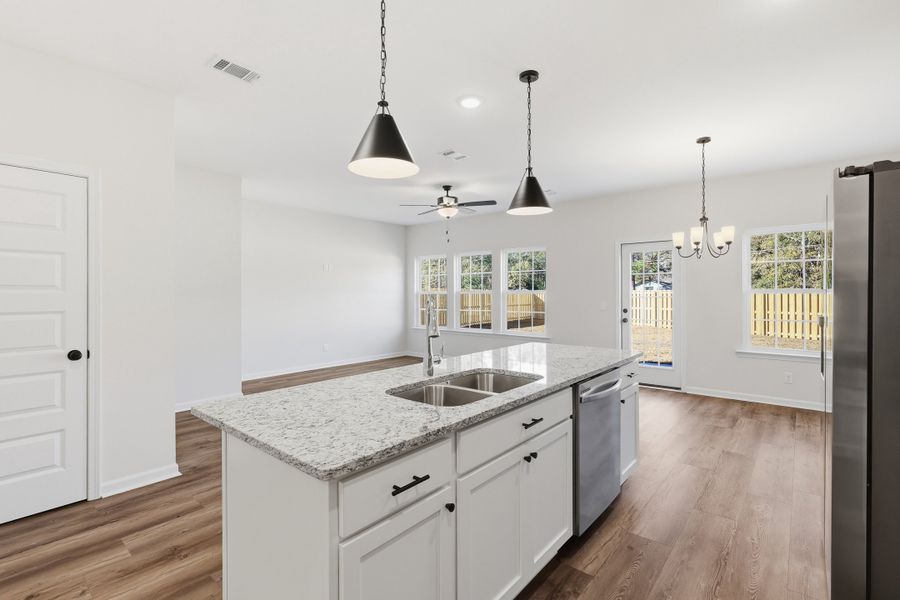 Representative furnished interior of a home built from the The Porter by RTS Homes in The Pointe at Villages on Marne, Hinesville (Image 9).