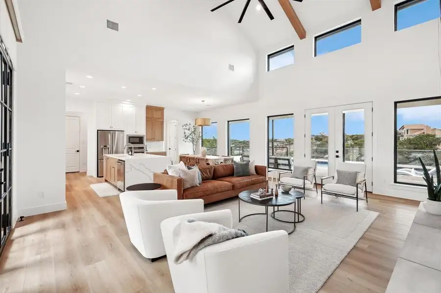 Furnished interior view inside a new home in , Strawn (Image 16). Furnished interior view inside a new home in , Strawn (Image 16).