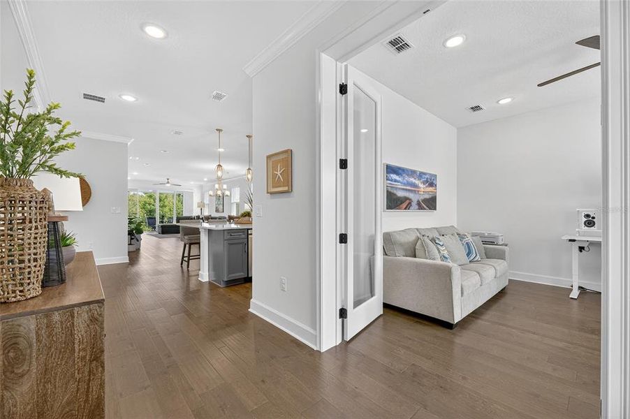 Furnished interior view inside a new home in Marisol Pointe at MiraBay Florida Series, Apollo Beach (Image 28).