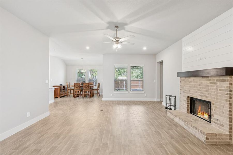 Spacious, unfurnished interior of a new home in Willow Vista Estates, Saginaw (Image 15).