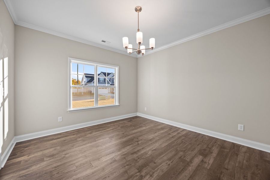 Spacious, unfurnished interior of a new home in Arbor Hills South II, Greenville (Image 15).