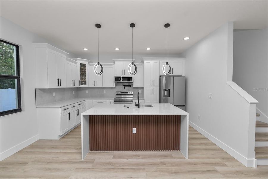 Furnished interior view inside a new home in , Tampa (Image 6).