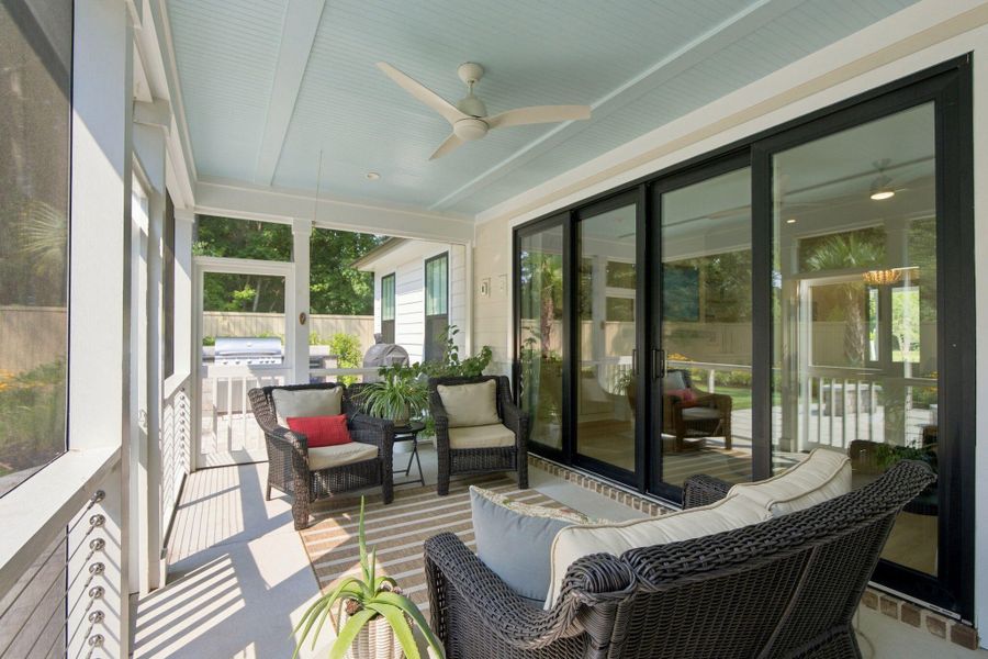 Exterior details and patio area of a home in , Mount Pleasant (Image 3).