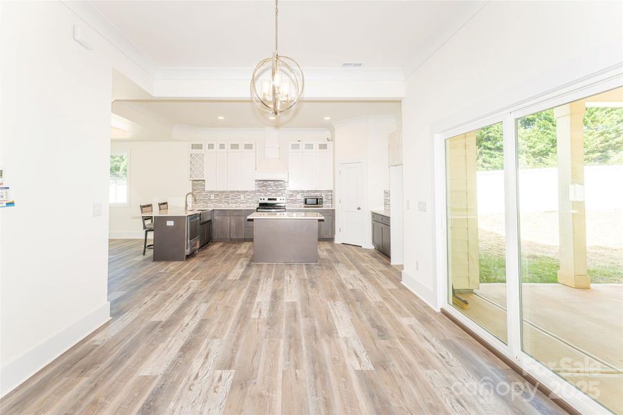 Furnished interior view inside a new home in , Charlotte (Image 12). Furnished interior view inside a new home in , Charlotte (Image 12).