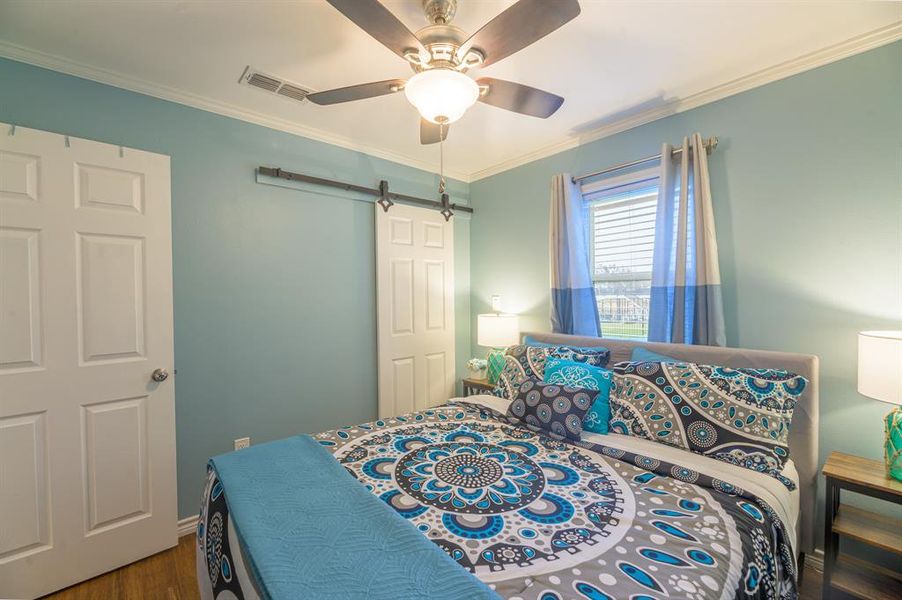 Furnished interior view inside a new home in , Graford (Image 5).