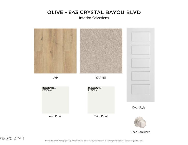 Sample of building materials used in homes in Breakfast Point East, Panama City Beach (Image 2). Sample of building materials used in homes in Breakfast Point East, Panama City Beach (Image 2).