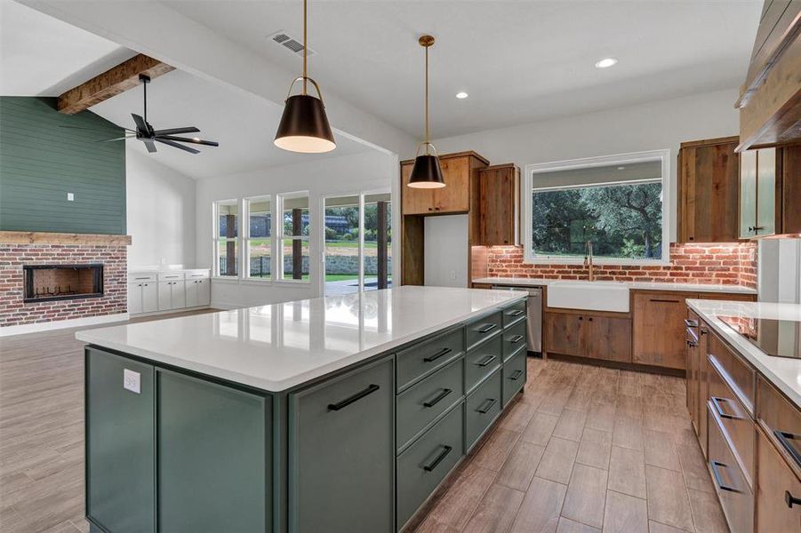 Furnished interior view inside a new home in , Granbury (Image 7). Furnished interior view inside a new home in , Granbury (Image 7).