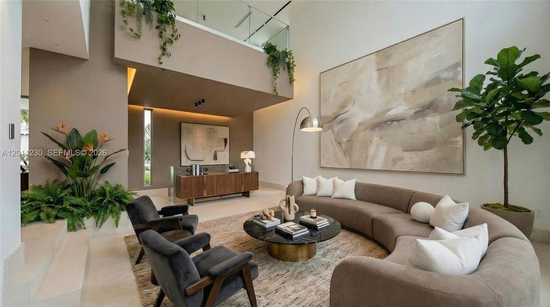 Furnished interior view inside a new home in , Weston (Image 6).