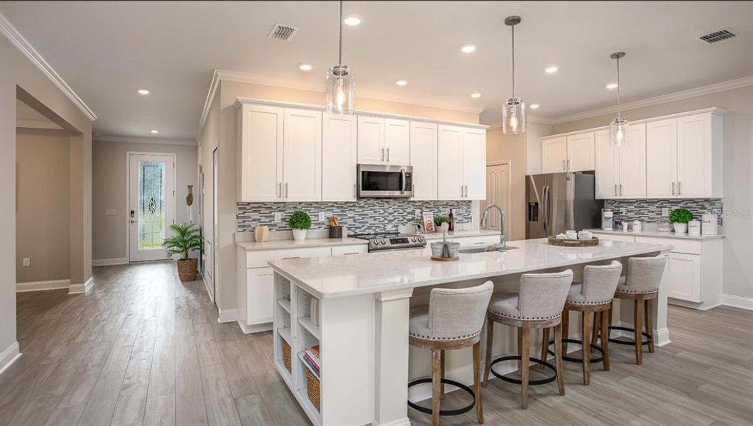Furnished interior view inside a new home in Oakwood Estates, Green Cove Springs (Image 15).