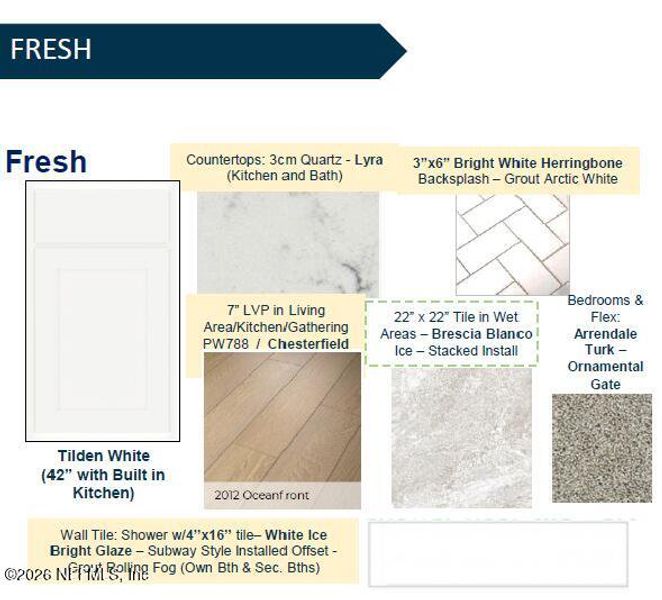 Sample of building materials used in homes in Hyland Trail, Green Cove Springs (Image 20).