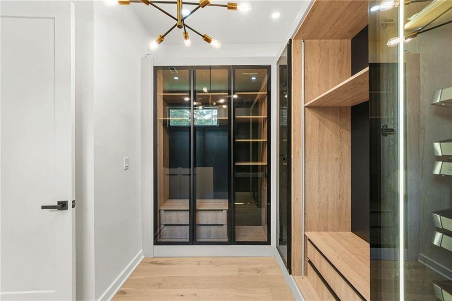 Furnished interior view inside a new home in , Atlanta (Image 53).
