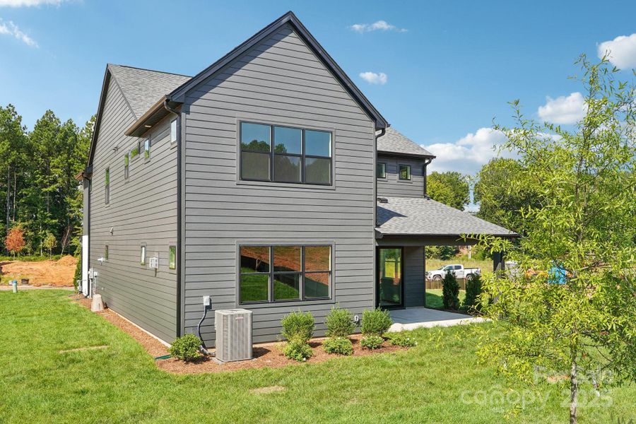 Rear of home Rear of home