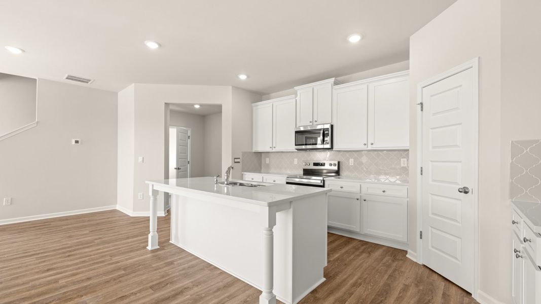 Furnished interior view inside a new home in Brookland Commons, Monroe (Image 4).