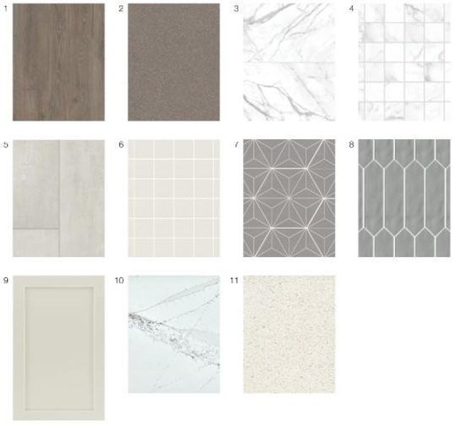 Sample of building materials used in homes in Towson Village, Peachtree City (Image 4). Sample of building materials used in homes in Towson Village, Peachtree City (Image 4).