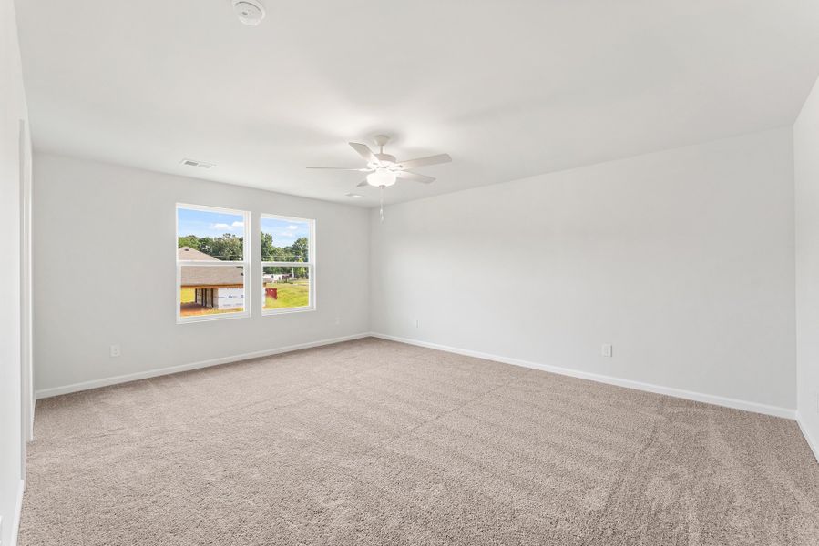 Spacious, unfurnished interior of a new home in Mayfair Village, Spartanburg (Image 17). Spacious, unfurnished interior of a new home in Mayfair Village, Spartanburg (Image 17).