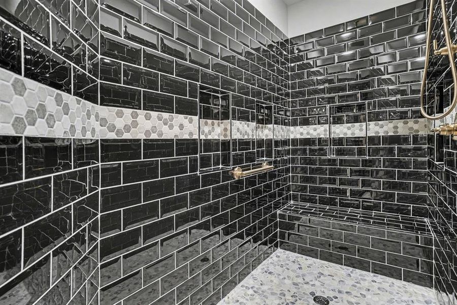 Large Tiled Shower
