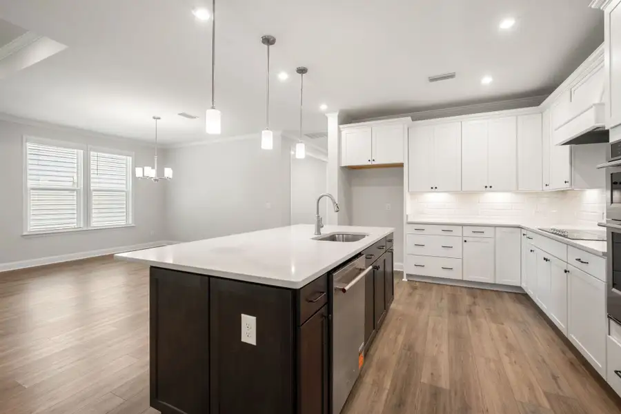Furnished interior view inside a new home in Waterways, Richmond Hill (Image 45).