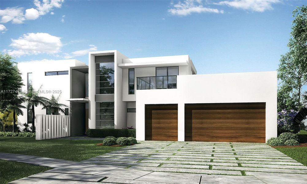 Front exterior of a new home in , Lake Worth, FL, highlighting curb appeal (Image 9).