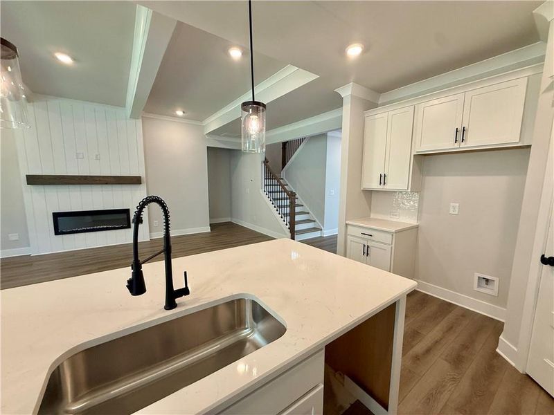 Furnished interior view inside a new home in Fowler Farms, Auburn (Image 16).